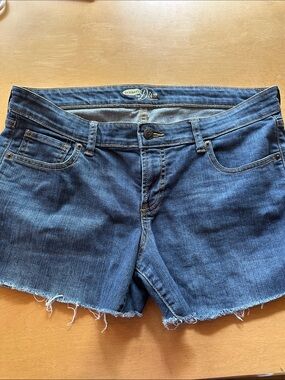 Old Navy Diva Blue Denim Cutoff Shorts